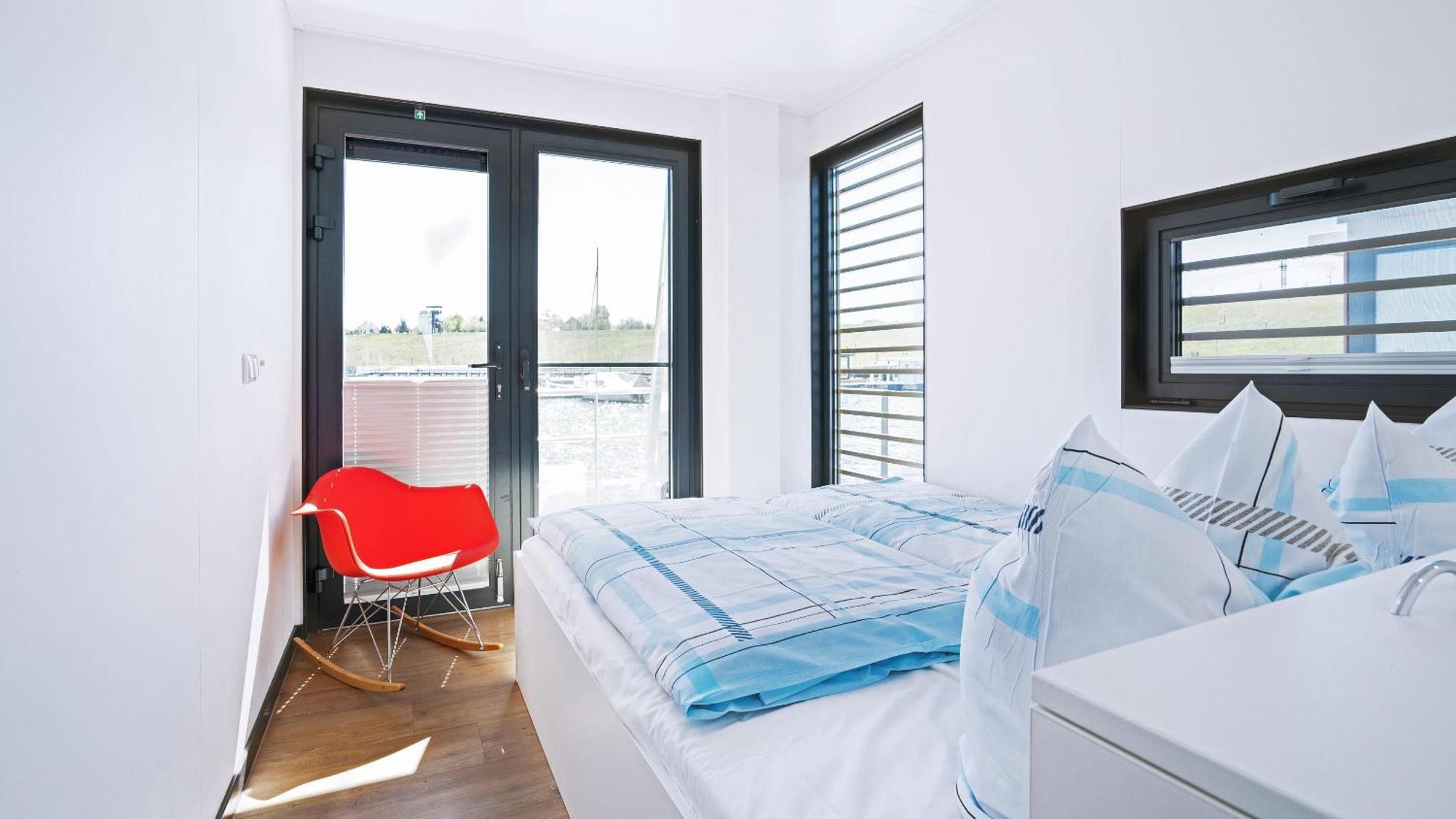 Hausboot Geiseltalsee - Floating House - Well Hausboote - Family & Friends Braunsbedra Esterno foto